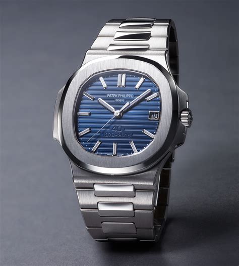 patek philippe nautilus 40th anniversary double sealed 5711/1p-001|patek 5711 for sale.